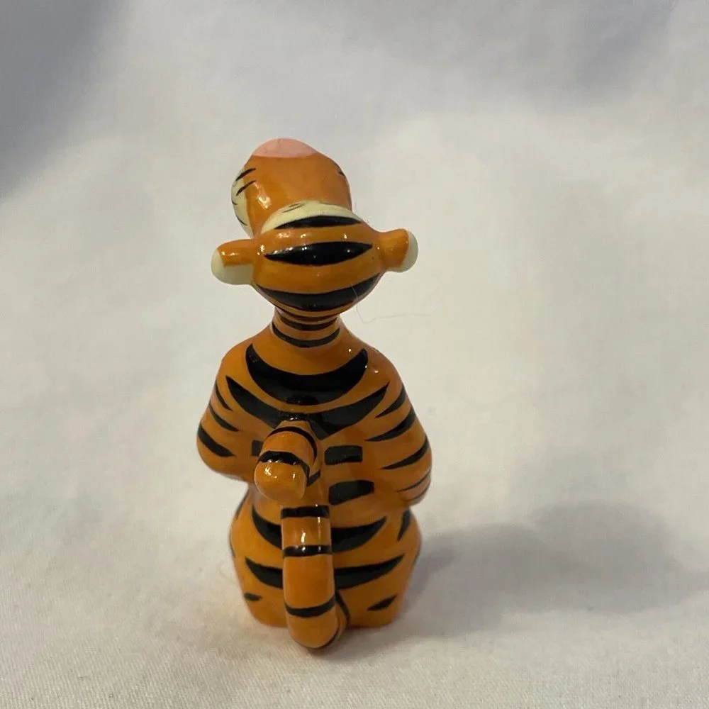 Tigger Miniature Glass Figurine 2 Inches Tall Winnie the Pooh Cake Topper